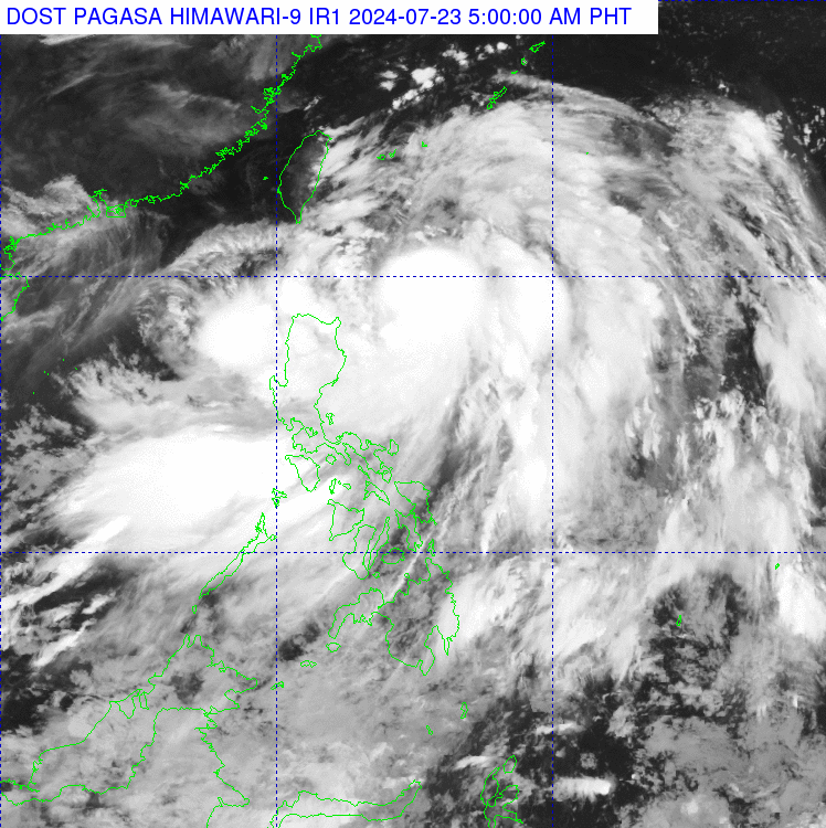 Carina slightly intensifies as it moves northwestward over the Philippine Sea -PAGASA