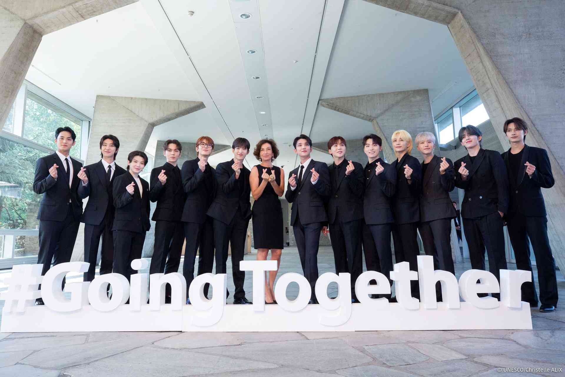 UNESCO and K-pop group SEVENTEEN team up for USD 1M youth well-being and creativity