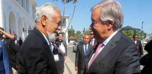 UN's Guterres says East Timor's independence a gift to the world