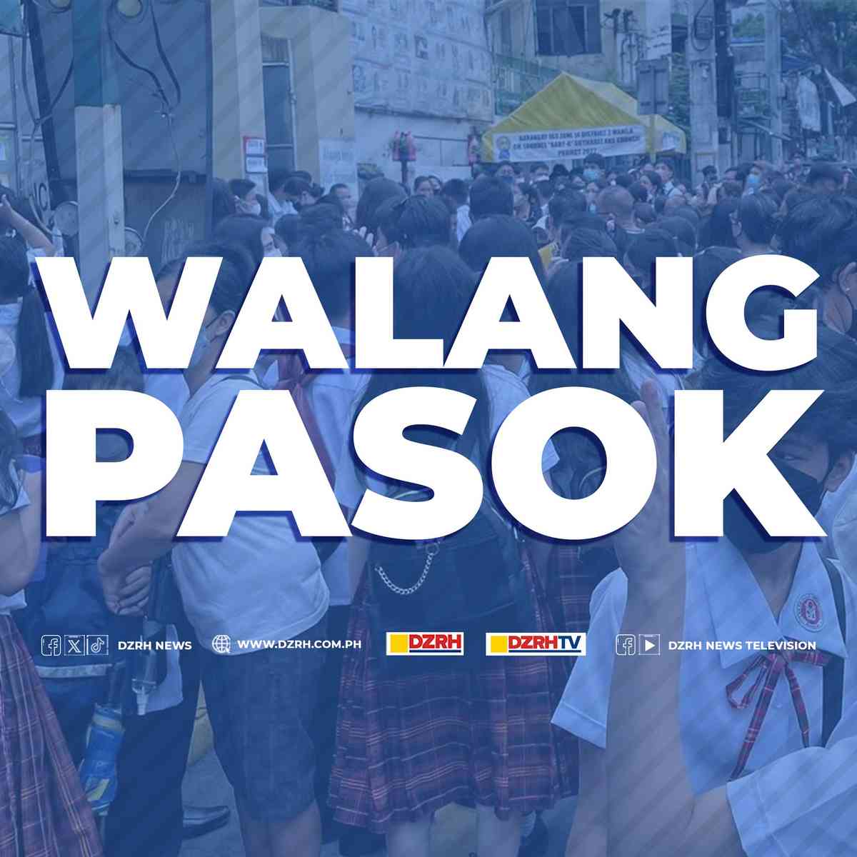 #WalangPasok: Class suspensions announced in several areas due to #EntengPH