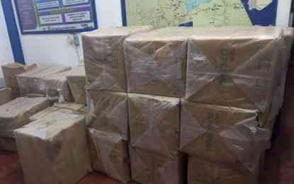 P1.1-M smuggled cigarettes seized in Zamboanga