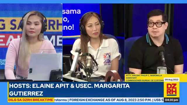 DILG sa DZRH Breaktime: Customs study movies as smugglers become more creative