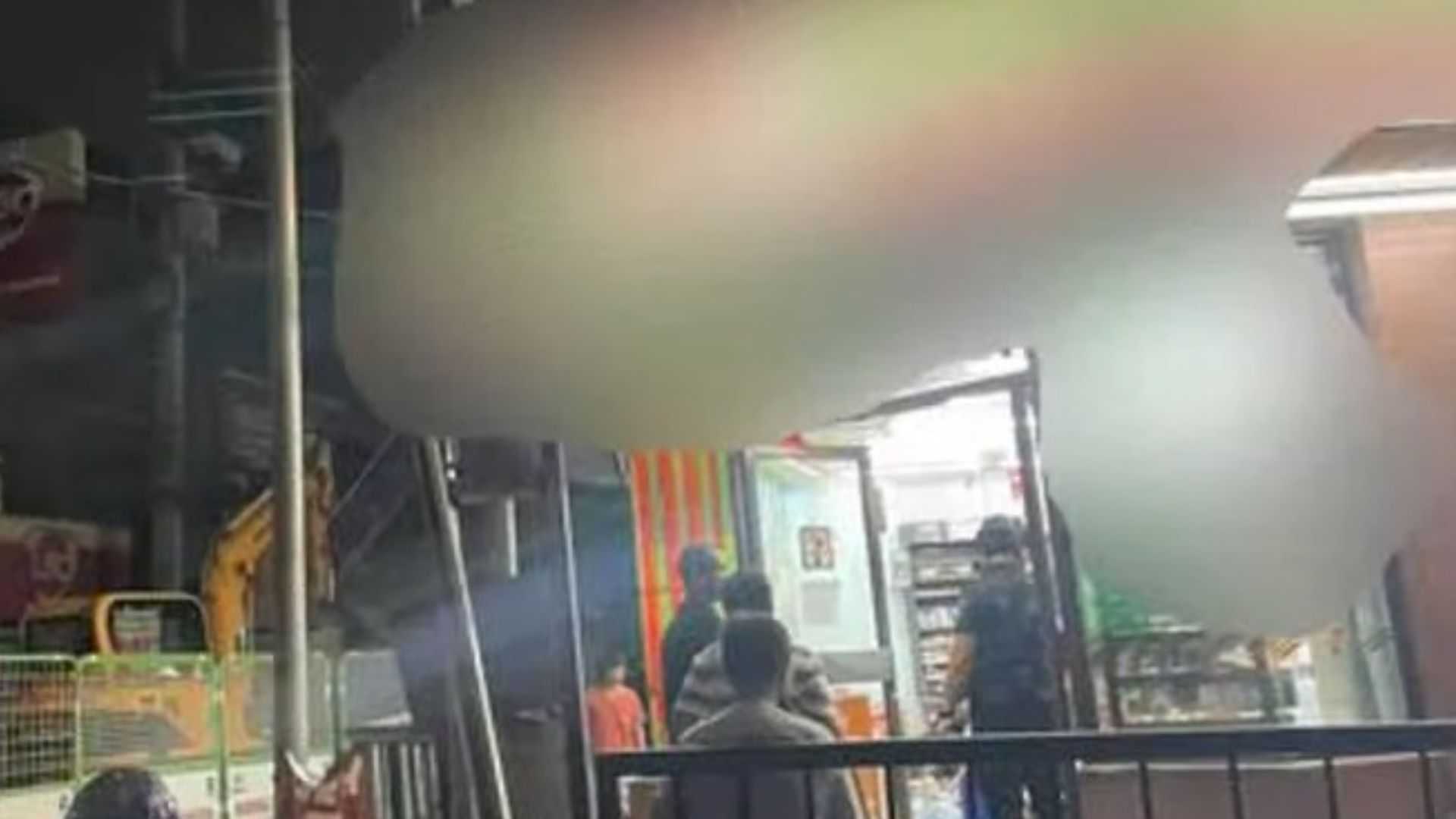 Mentally-challenged man run amok at a convenience store in Pasay