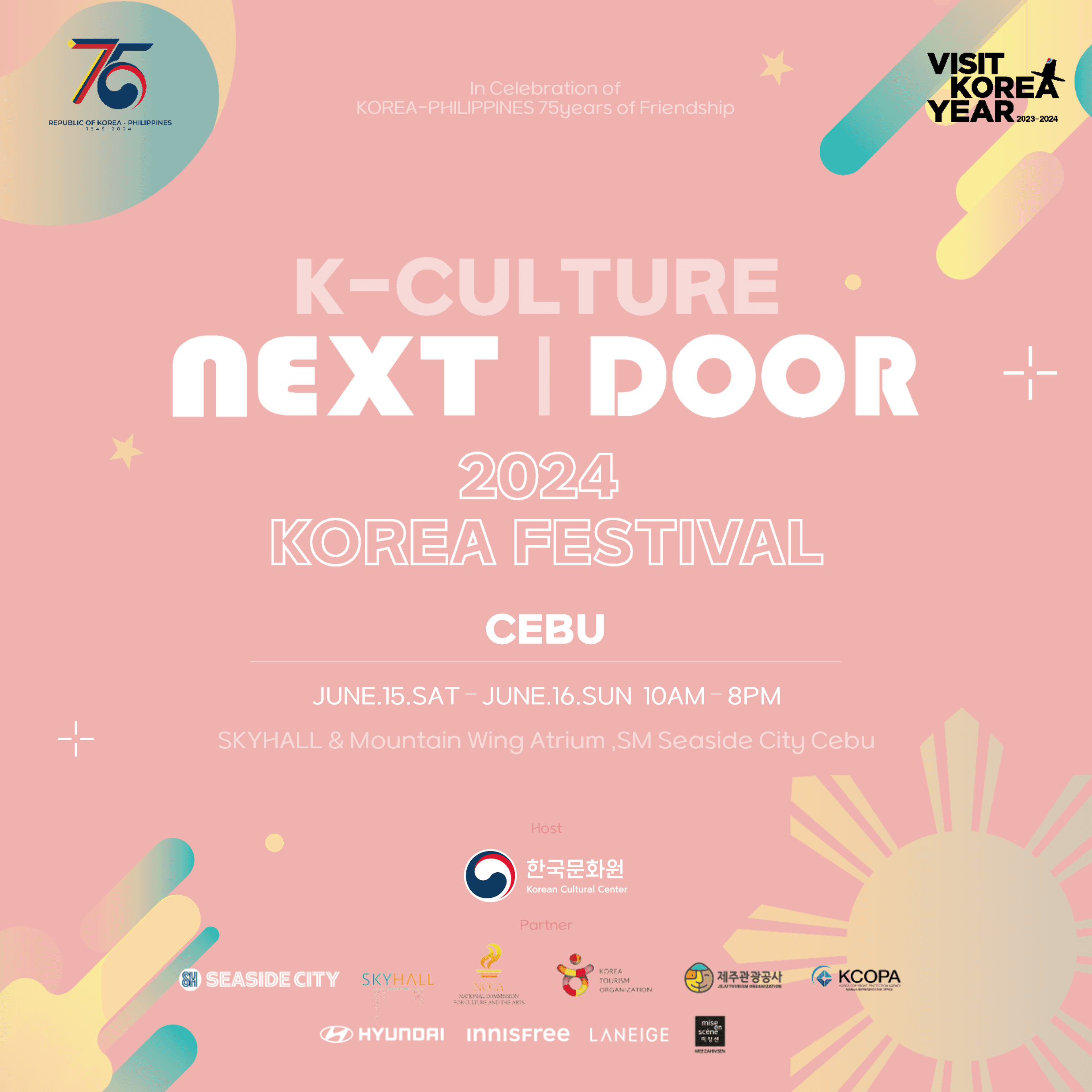 “K-Culture Next Door: 2024 Korea Festival Brings the Best of Korea” goes to Cebu - KCC