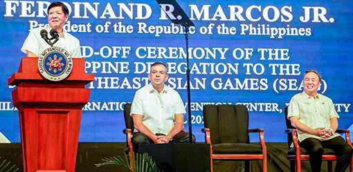 'Maririnig niyo yung sigaw namin' PBBM cheers on SEA Games delegation