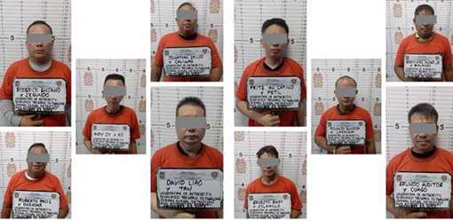 10 fake NBI agents arrested in Muntinlupa