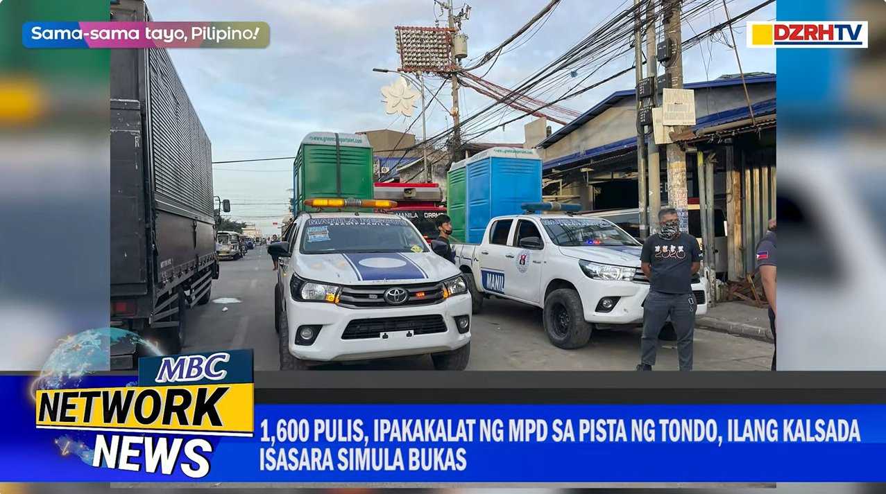 1,600 cops to be deployed for Tondo feast -MPD