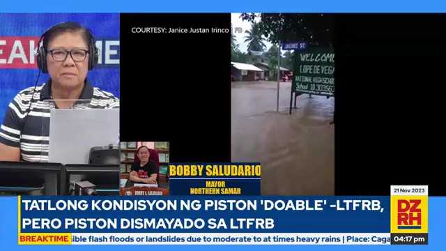 1,794 families affected by flood in Northern Samar town