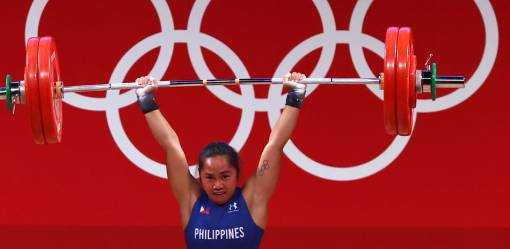 Hidilyn Diaz makes history as Philippines' first Olympic gold medalist