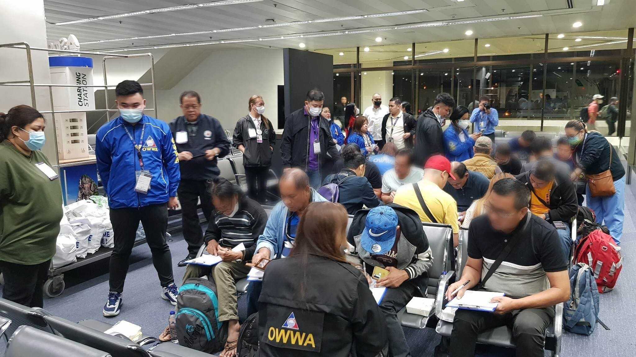 42 Filipino evacuees from Sudan safely arrive in PH