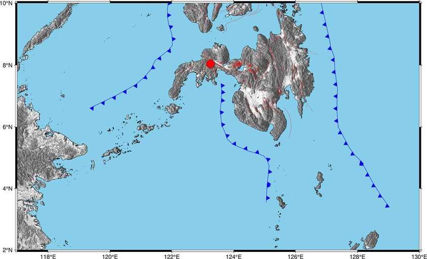 4.2 quake strikes Midsalip, Zamboanga del Sur