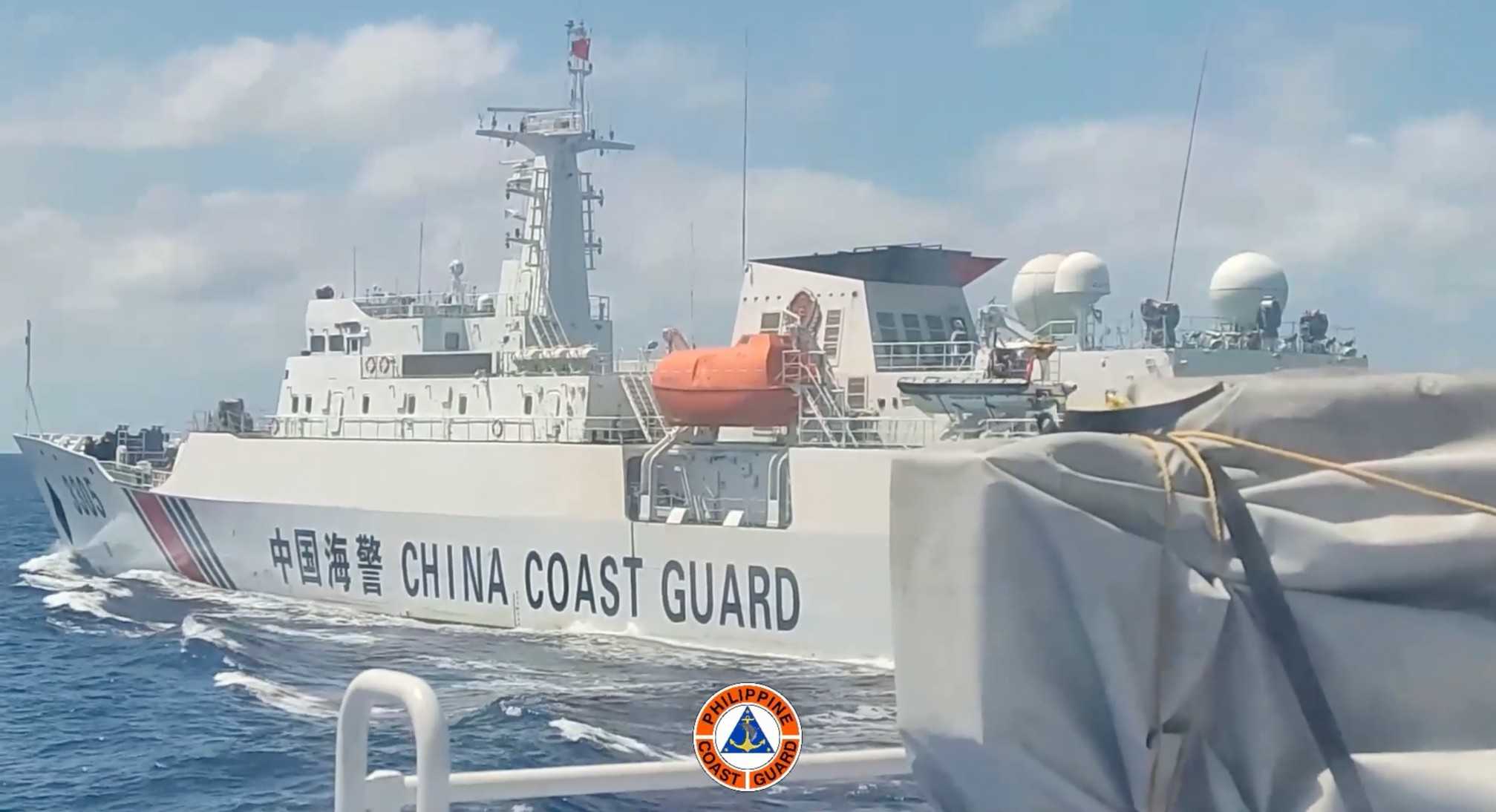 PCG reports 'close distance maneuvering' incident with CCG vessel