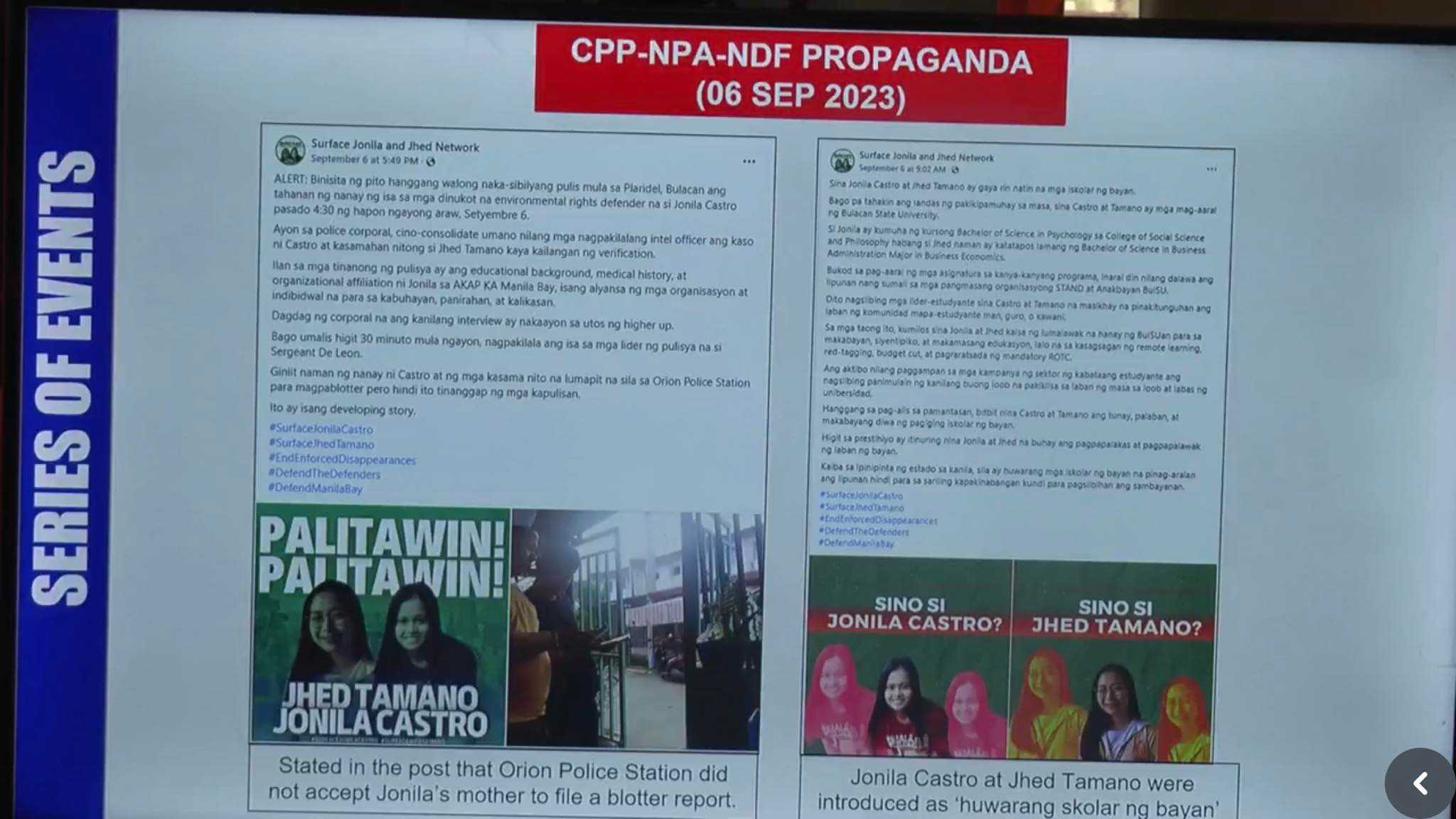 Abduction of 2 environmentalists a new ‘plot,’ says AFP