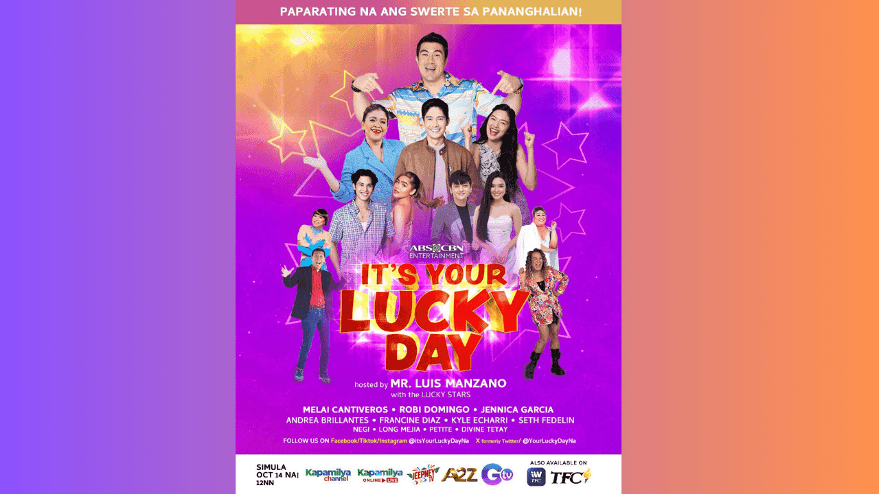 ABS-CBN's 'Its Your Lucky Day!' to temporarily fill in for 'It's Showtime!'