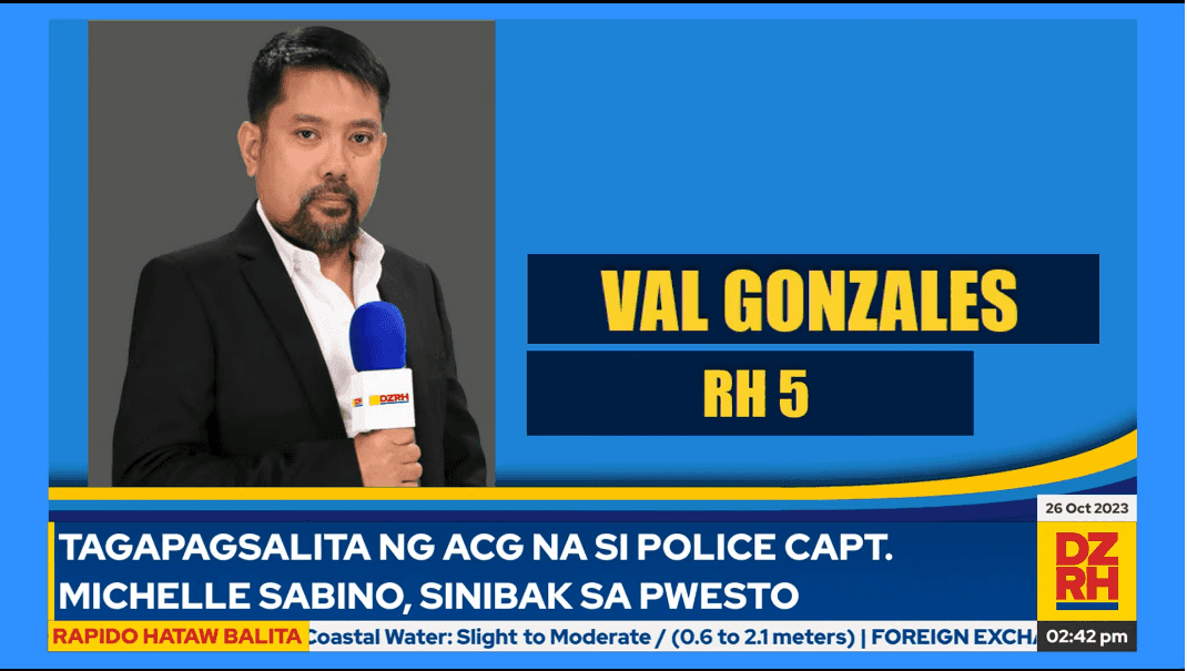 PNP-ACG spox Michelle Sabino dismissed following controversial raid in Makati