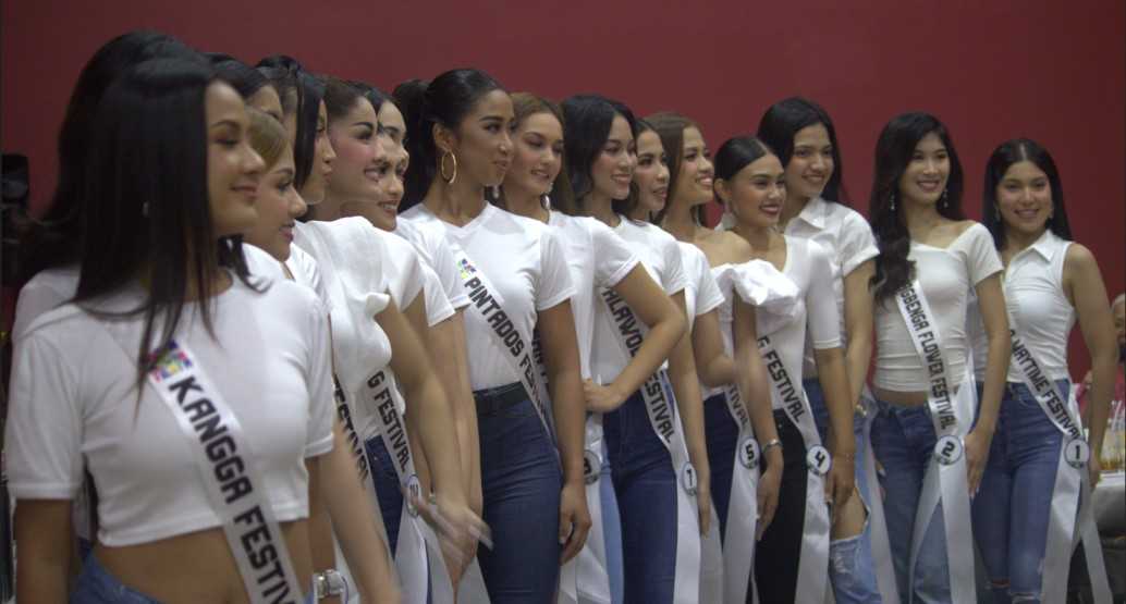 Festival Queens greet media ahead 2023 Reyna ng Aliwan pageant night