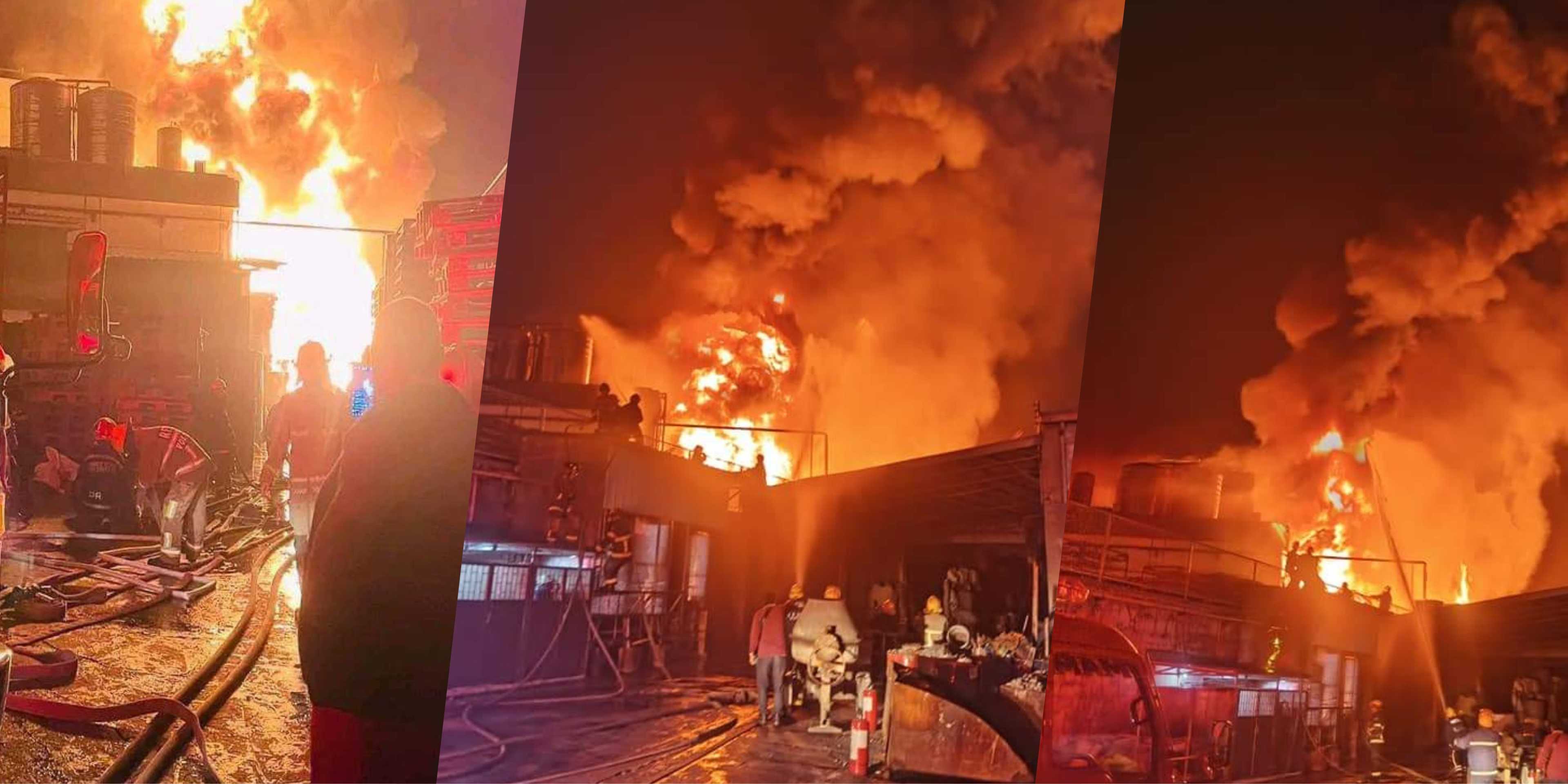 1 dead, 22 hospitalized in ammonia leak, fire in Navotas City