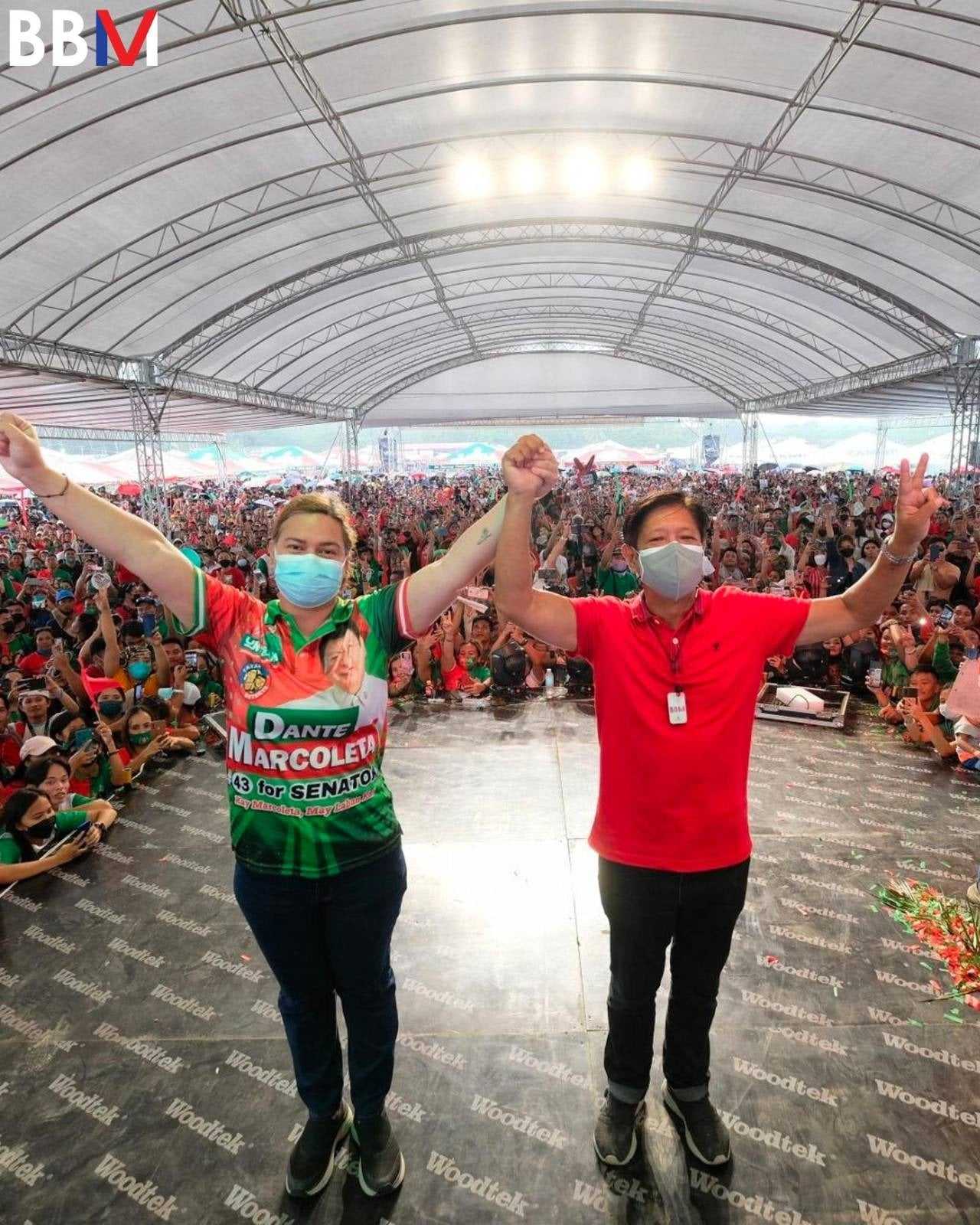 BBM-Sara tandem gets endorsement from Tarlac guv, Pampanga solon