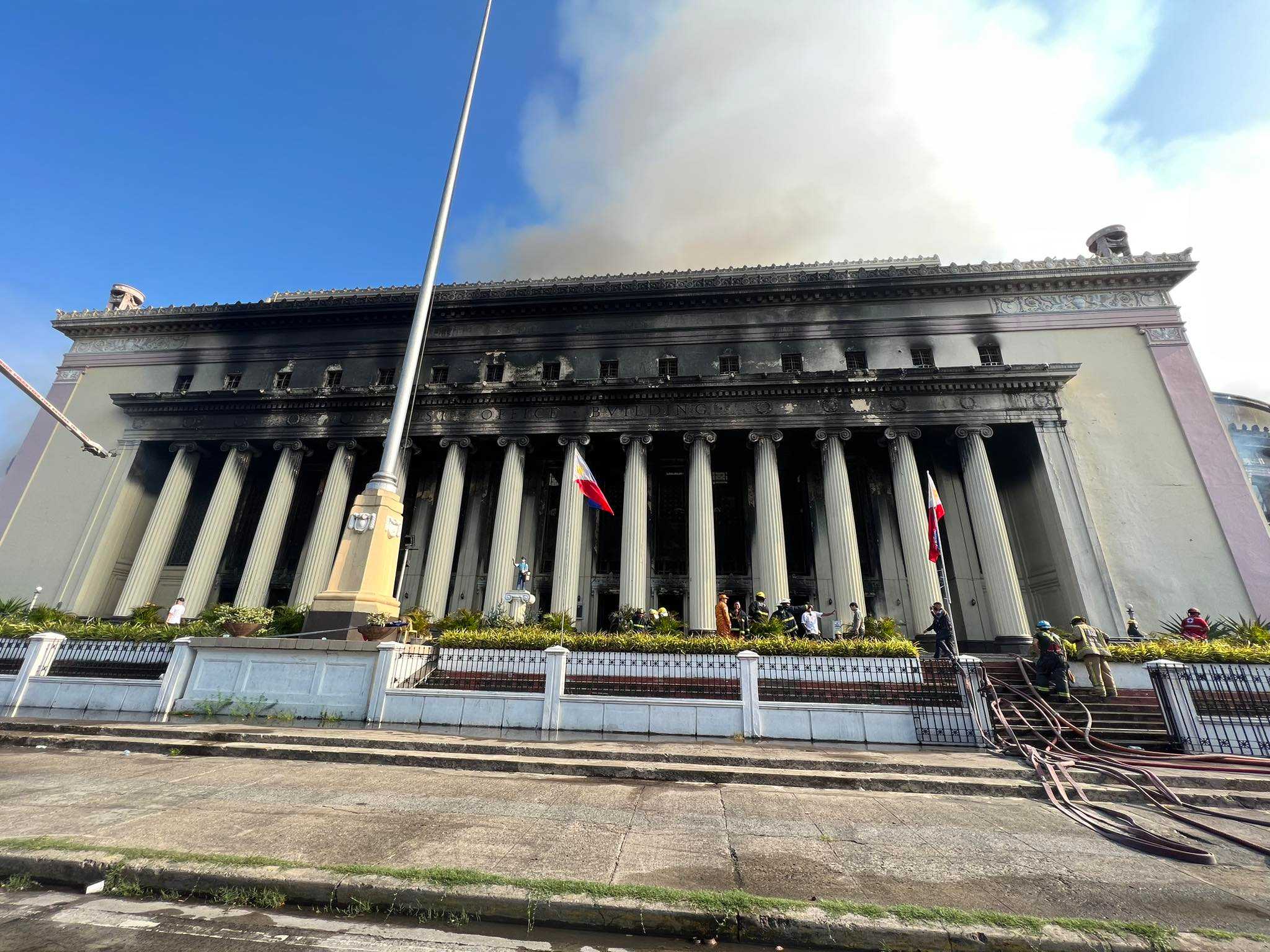 Manila Central Post Office fire an 'accident' due to car battery discharge — BFP