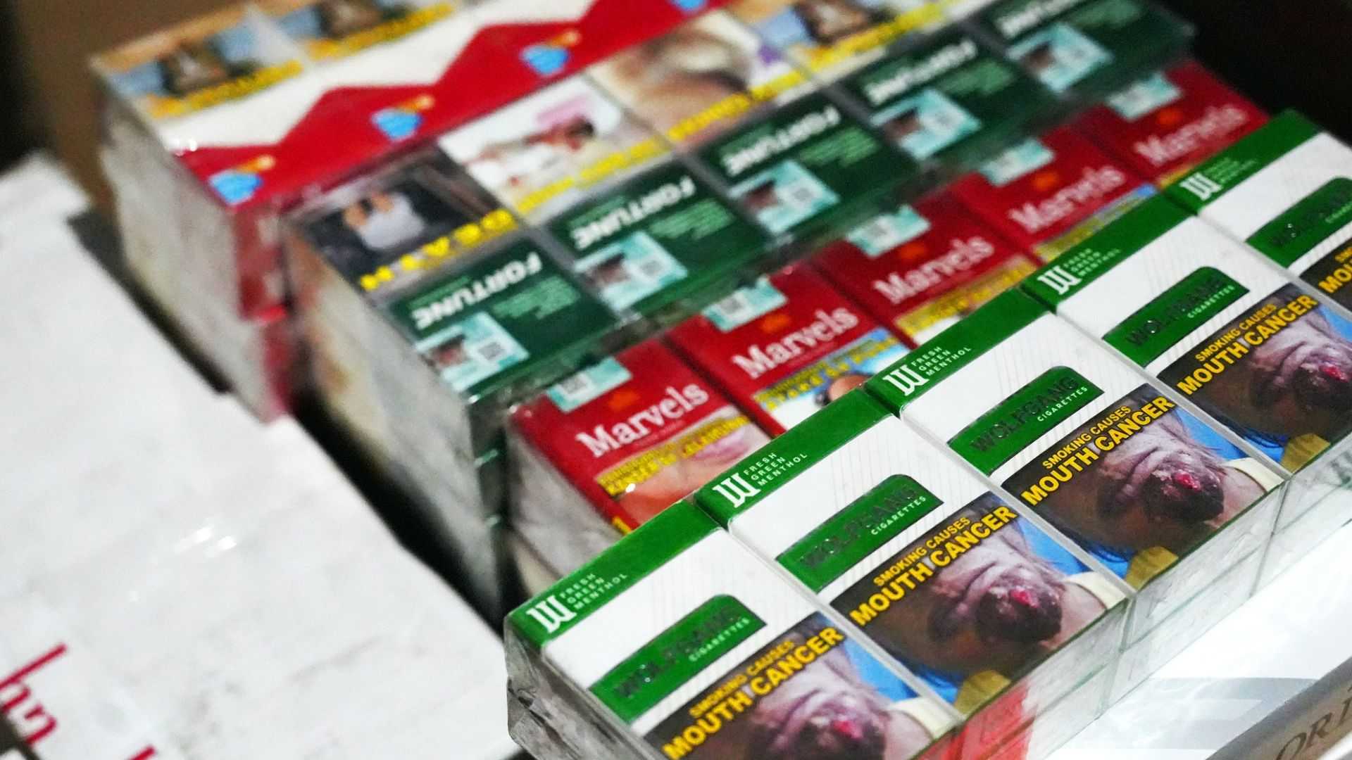 BIR seizes cigarettes without revenue stamps in raid operation