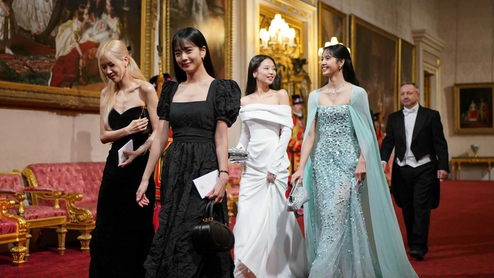 LOOK: BLACKPINK attends banquet in Buckingham Palace during South Korea state visit