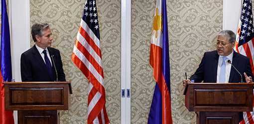 Blinken lauds 'extraordinary' expansion of defence ties with Philippines