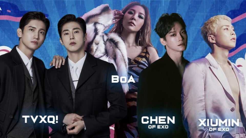 BoA, TVXQ!, and EXO's Xiumin & Chen to headline Manila concert in December