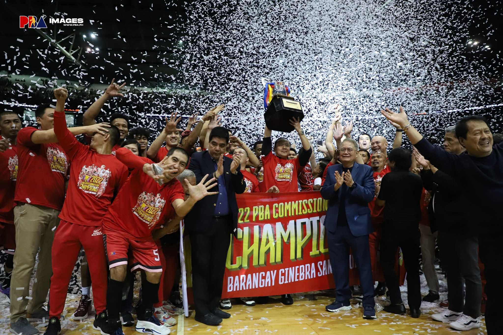 Brgy. Ginebra takes home PBA Commissioner's Cup crown, sets new record breaking attendance