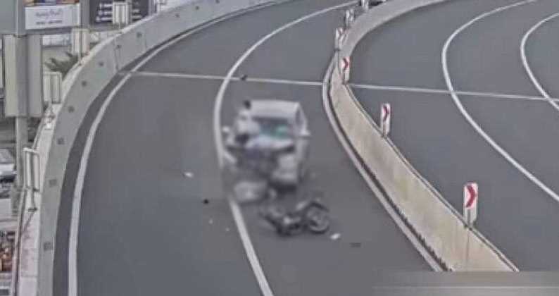 Car driver in Skyway crash cleared of liability on drunk rider's death