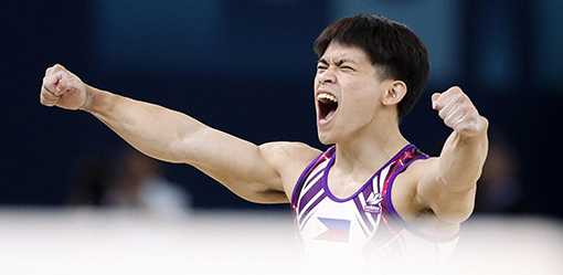 Carlos Yulo now an Olympic gold medalist