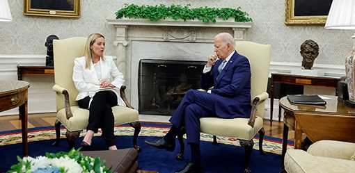 China tops agenda as Biden meets Italy's Meloni in Washington