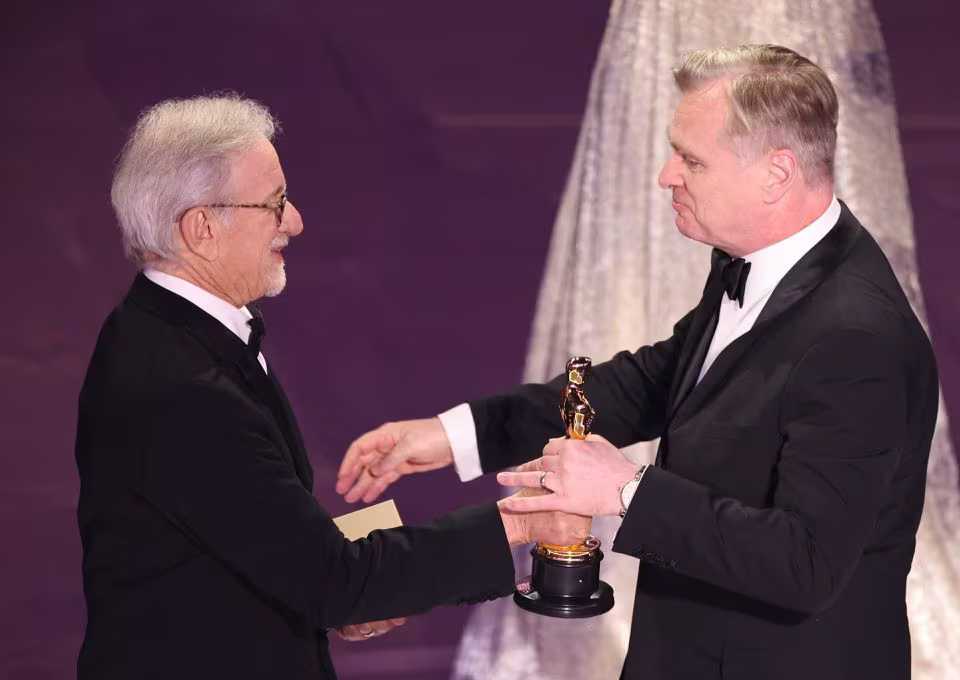 Christopher Nolan wins best director Oscar for 'Oppenheimer'