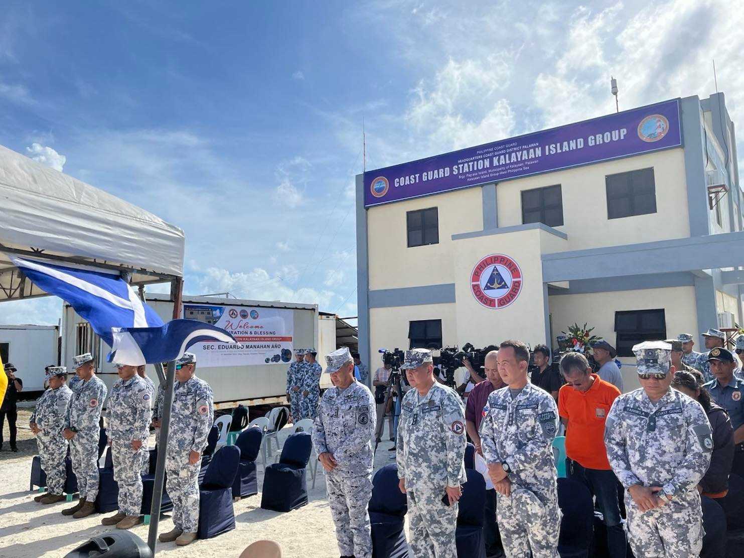 Coat Guards opens new station in Pag-asa Island