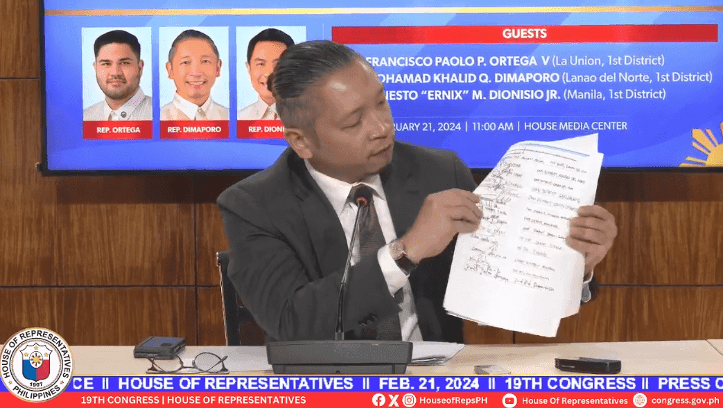 53 Mindanao congressmen sign manifesto opposing Mindanao secession