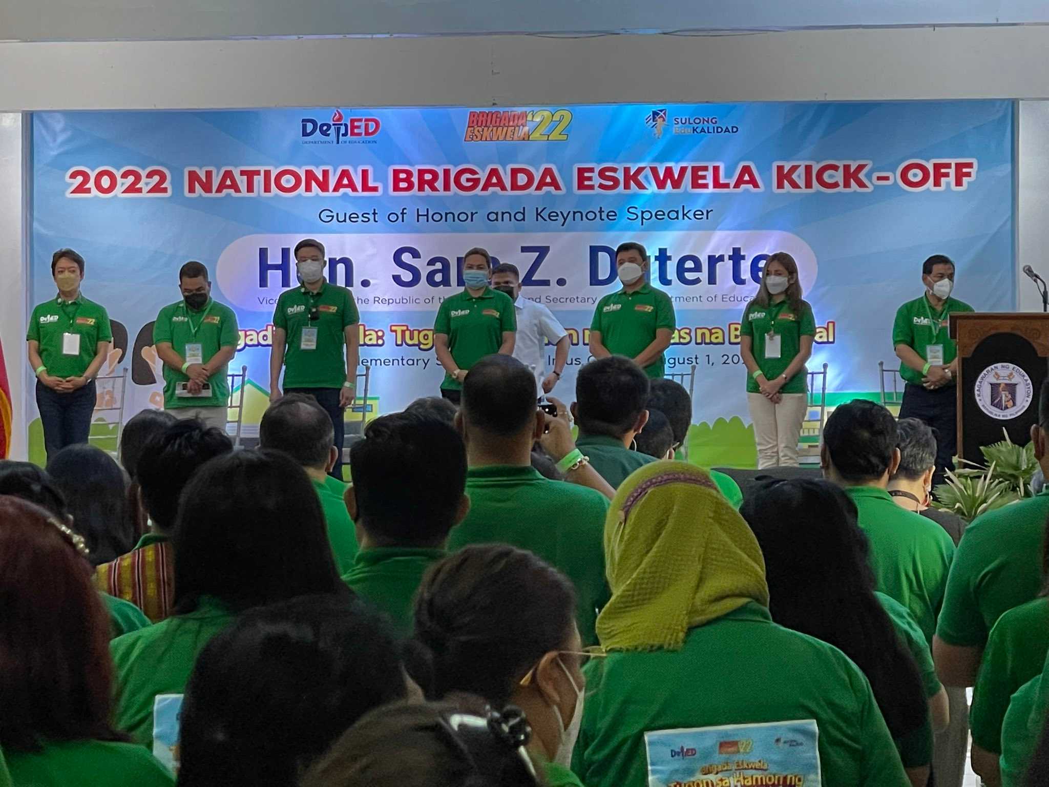 DepEd launches physical 'Brigada Eskwela' after two years