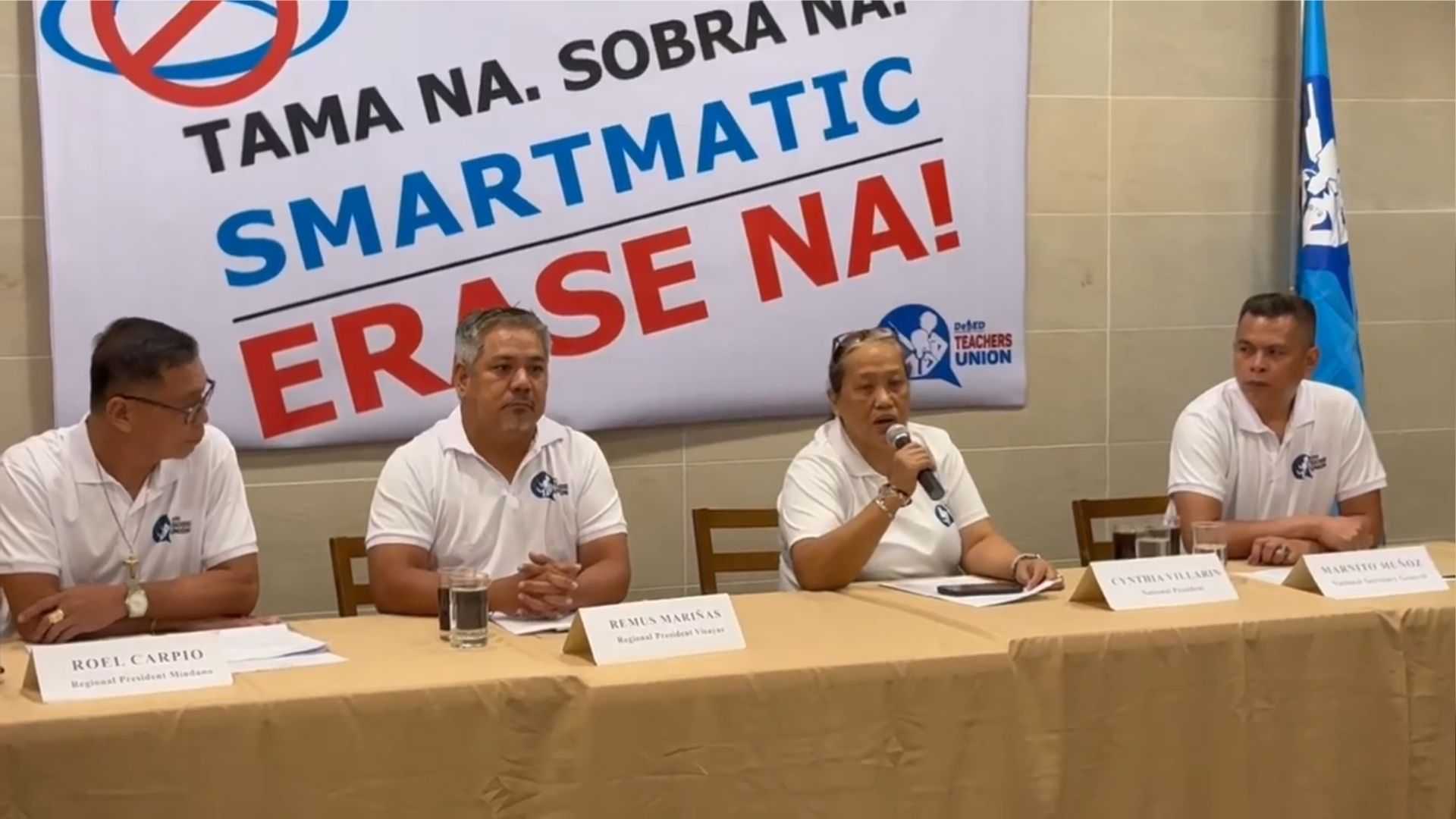 DepEd Teachers Union urges removal of Smartmatic in PH elections