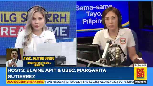 DILG sa DZRH Breaktime: DTI seeks help from LGUs, NFA to ensure provinces comply with rice price caps