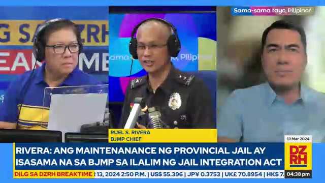 DILG sa DZRH Breaktime: BJMP provides schooling to PDLs for a second chance in life