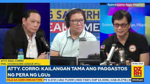 DILG sa DZRH Breaktime: PCL highlights need to guide LGUs to successful devolution