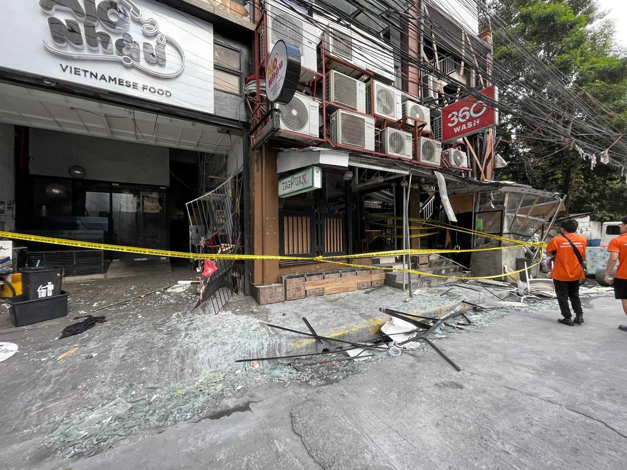 16 injured as LPG tank explodes inside laundry shop in Malate, Manila