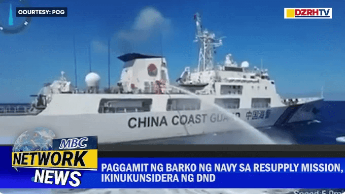 DND considers using navy ship for resupply mission