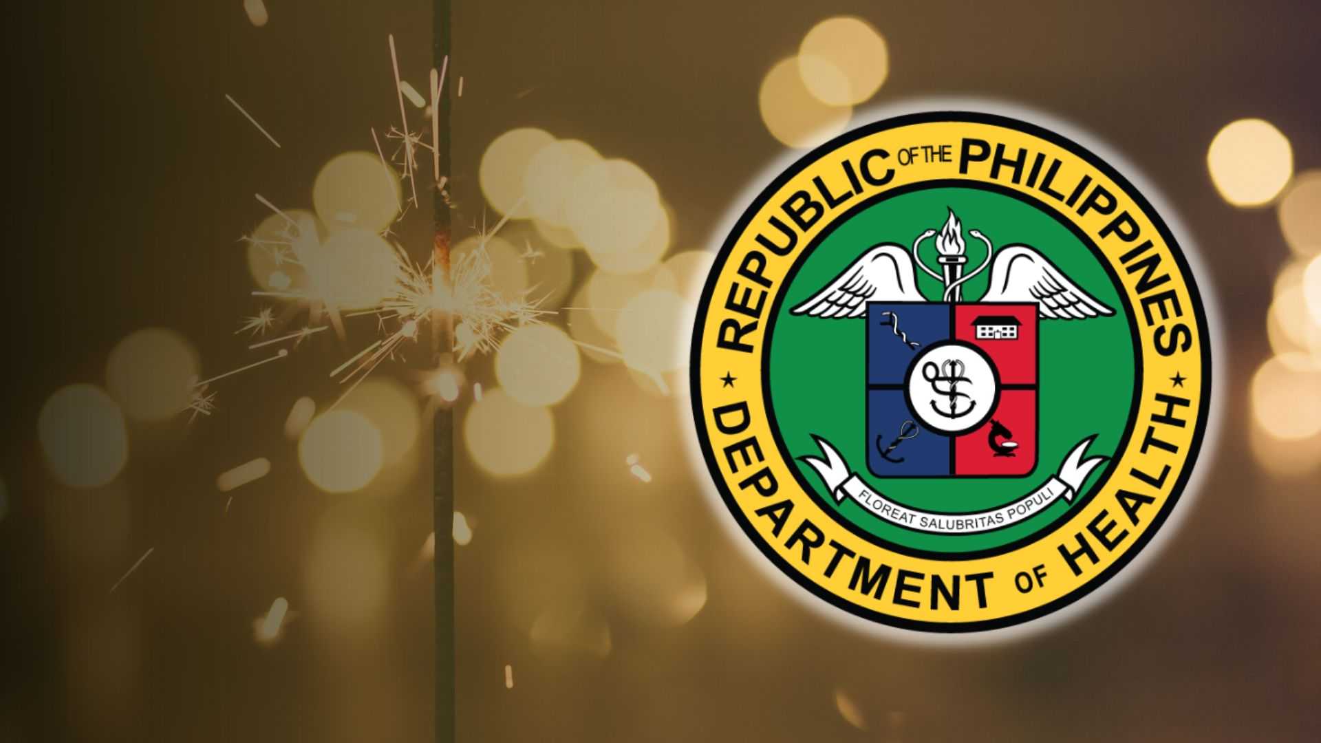 DOH records 609 cases at end of fireworks-related injuries bulletin