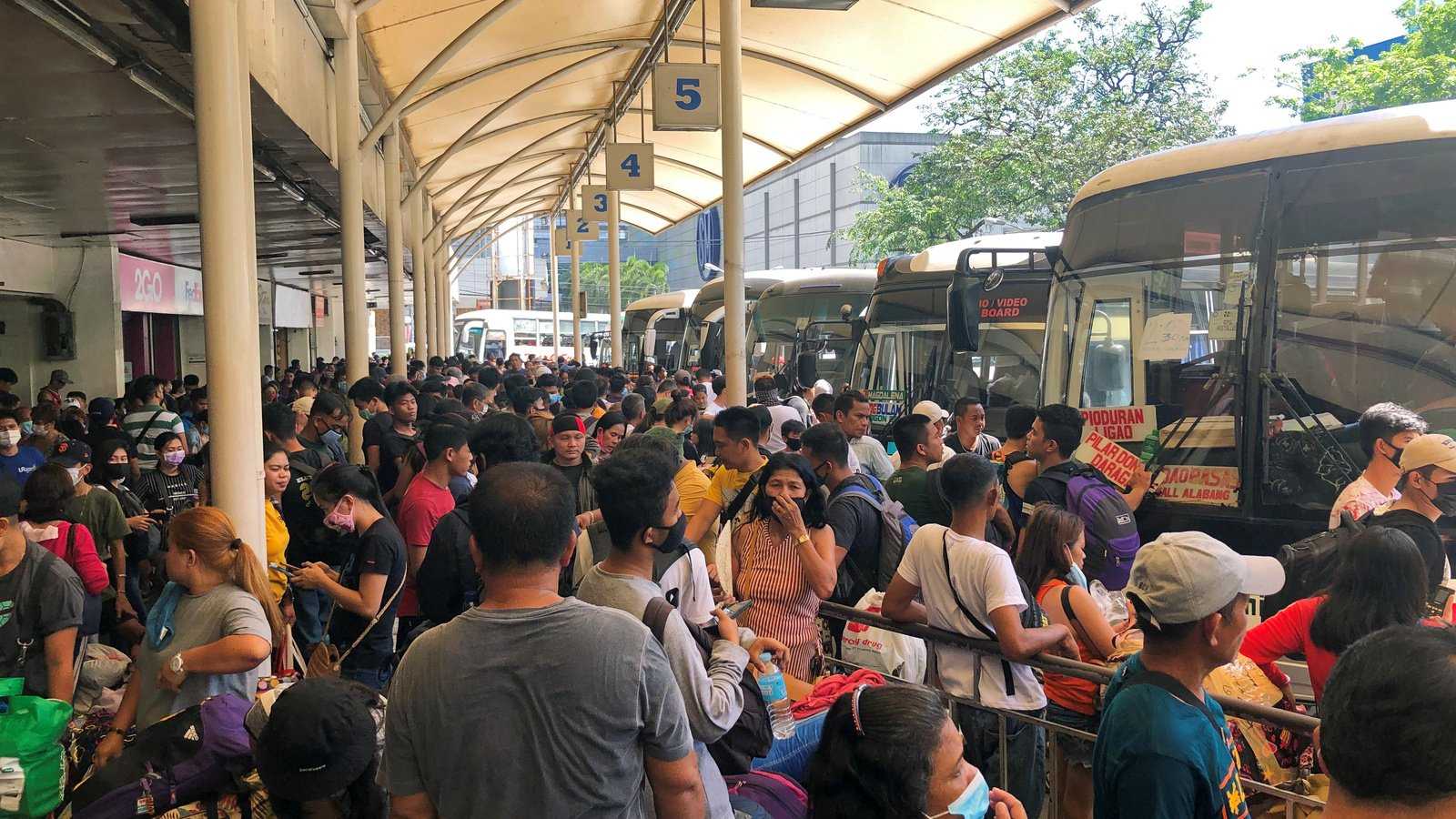 DOTr conducts 2-day inspection on bus terminals amid holiday exodus