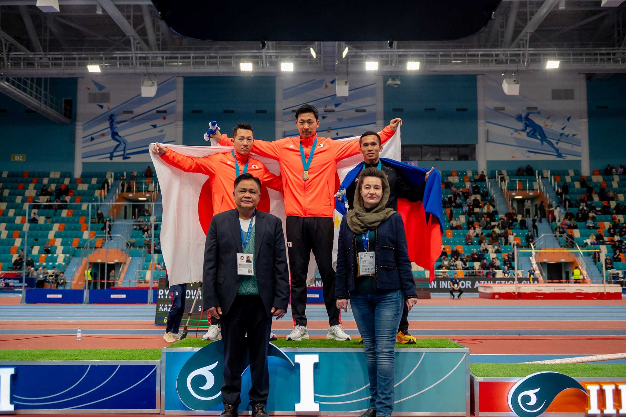 Janry Ubas nabs heptathlon bronze in Asian Indoor Championships