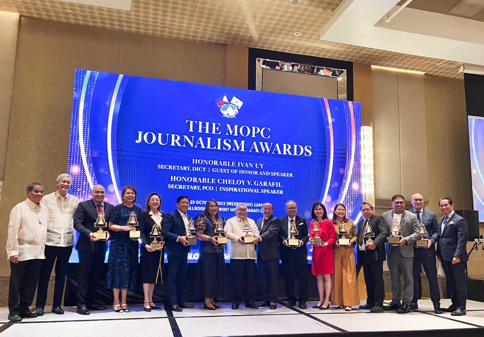 DZRH wins Radio Station of the Year; Deo Macalma bags Radio Broadcaster of the Year at MOPC Journalism Awards