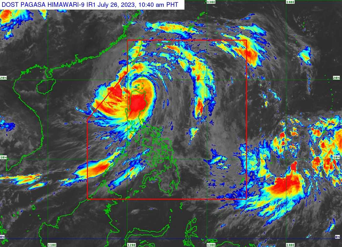 Signal No. 4 still up in 4 areas as Egay maintains strength, makes landfall in Aparri, Cagayan