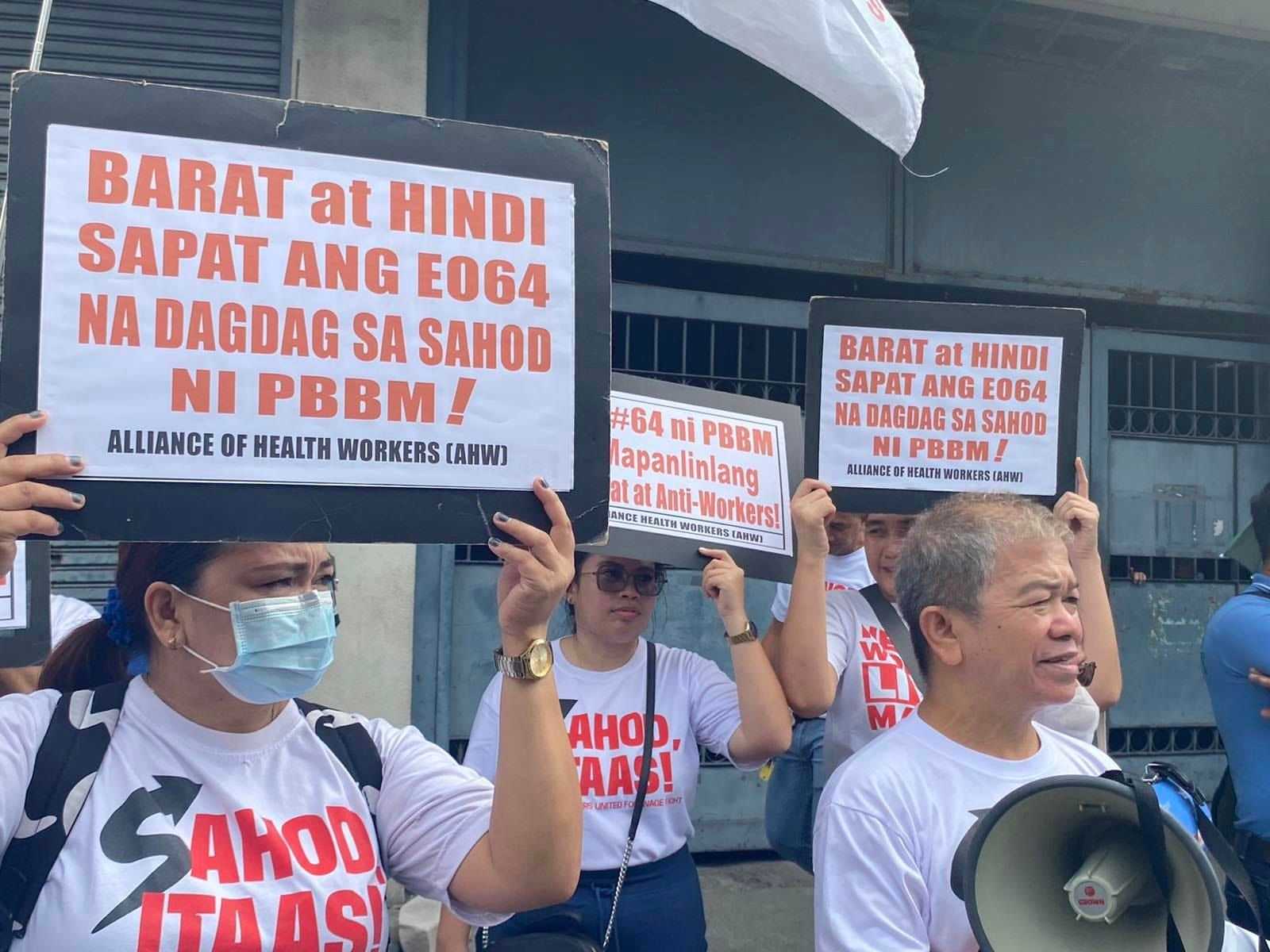 EO No. 64, unjust and insulting to public health and government workers — AHW