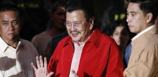 Ex-President Estrada now improving and in stable condition — Jinggoy