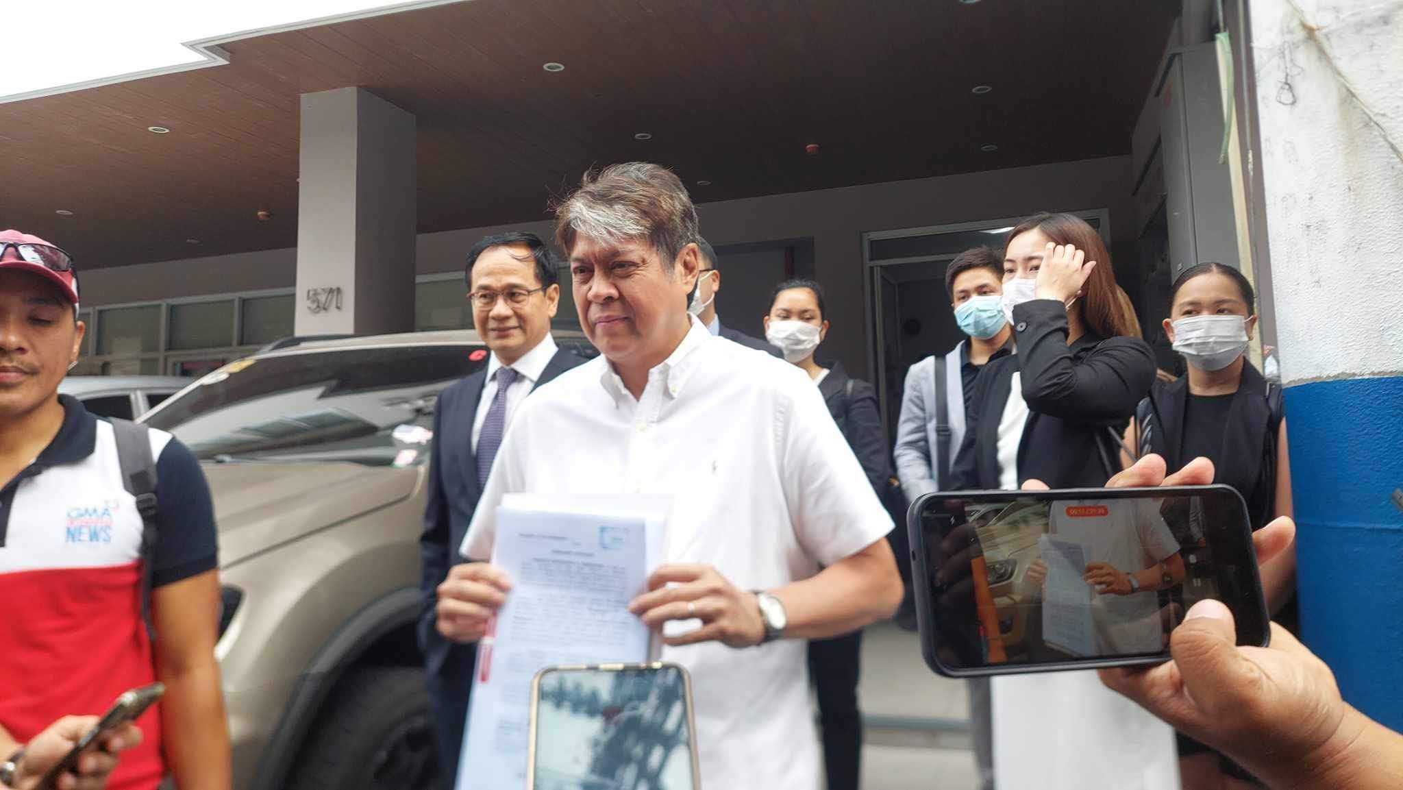 Kiko Pangilinan files cyberlibel charges vs. YouTube channel for uploading maligning videos