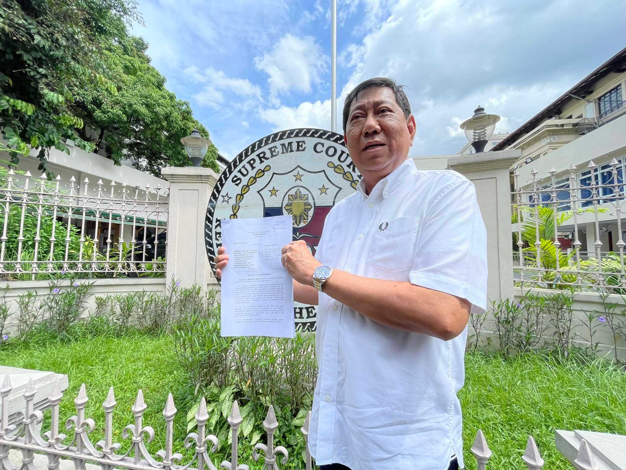 Ex-Solon files motion to cite COMELEC Chair in Contempt